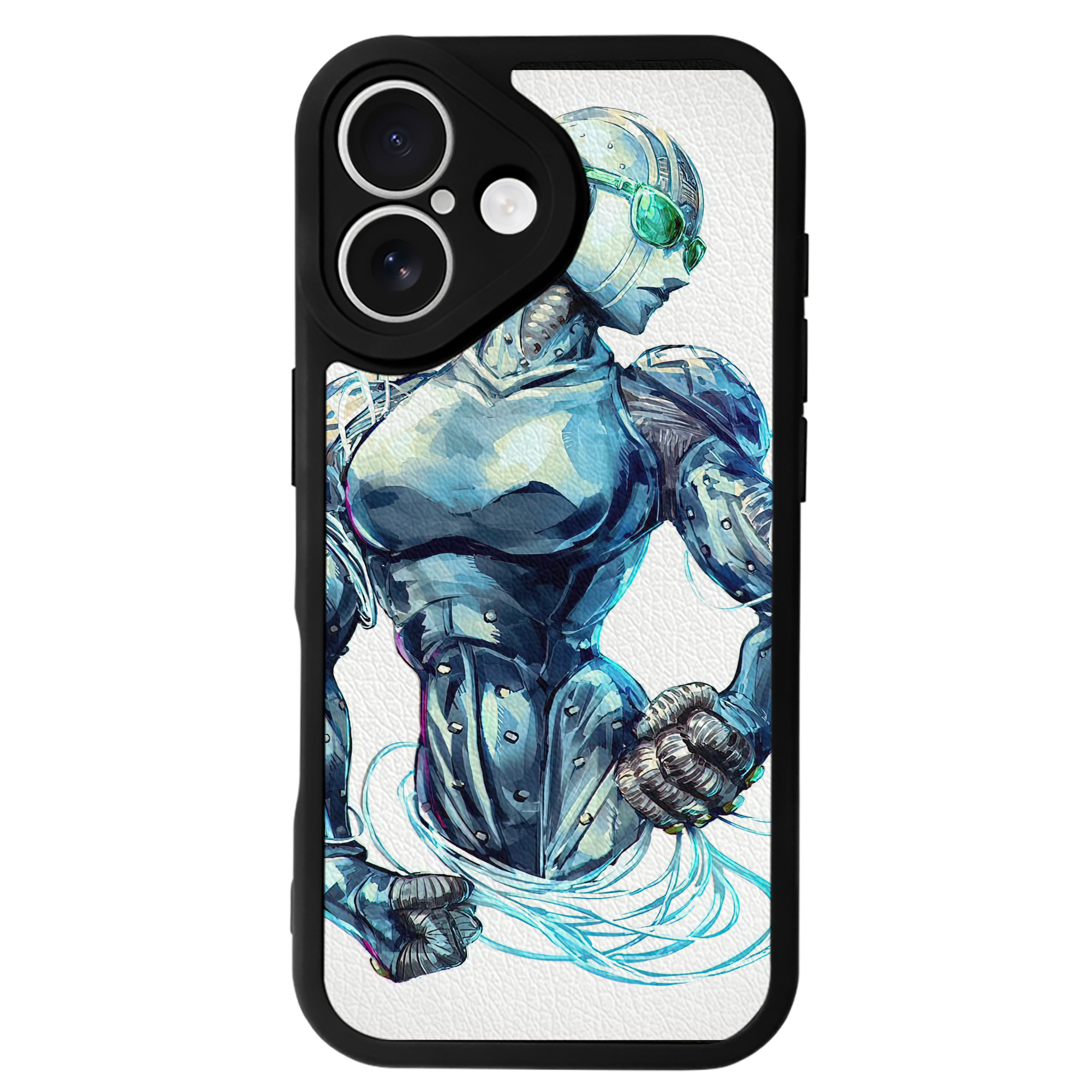 （画像用） ジョジョの奇妙な冒険 JoJo's Bizarre Adventure 【iPhone 16シリーズ対応】シリコンスマホケース（レザー調） 材質：シリコン